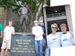 Greetings from Knute ROCKne gate