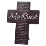 MY ROCK Message Cross